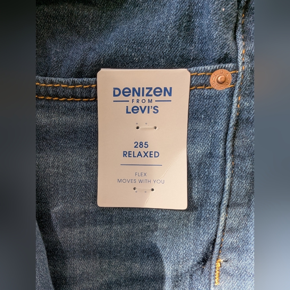 NWT Denizen From Levi's - 285 Relaxed Jeans 40x30 - Picture 4 of 4
